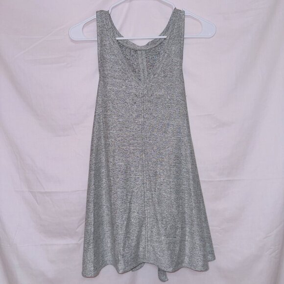 Lou & Grey Loft Gray Sleeveless Tie front Longline Tunic Lounge Top size small - Picture 6 of 6